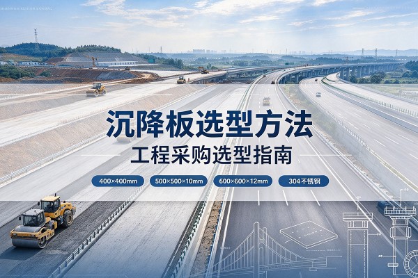 宁都沉降板选择方法