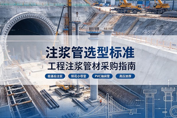 宁都注浆管选型标准