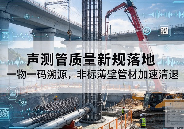 宁都声测管质量新规落地，一物一码溯源，非标薄壁管材加速清退