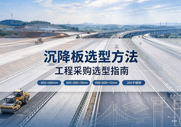 宁都沉降板选择方法
